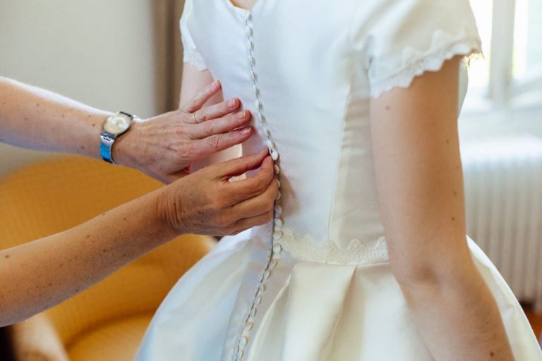 robe de mariée soie