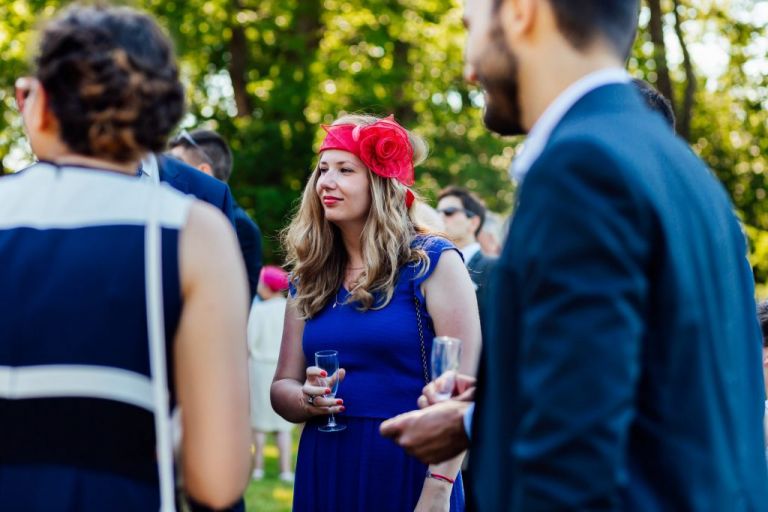 Portrait invité mariage par photographe