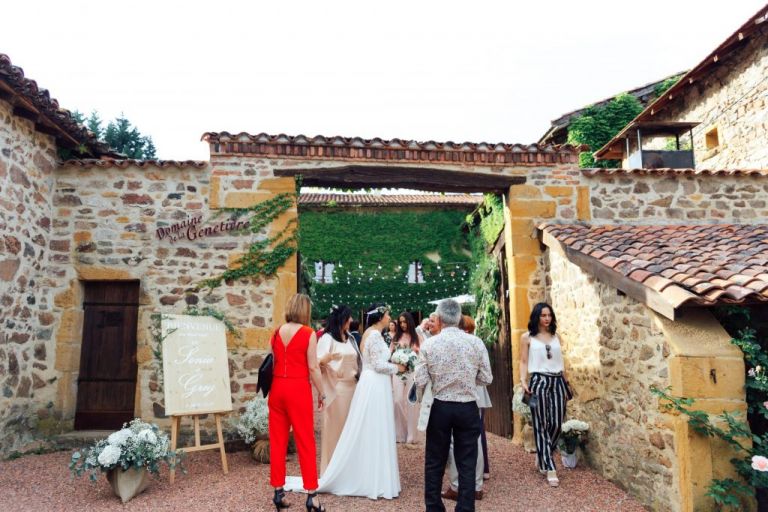 Domaine mariage la Genetière